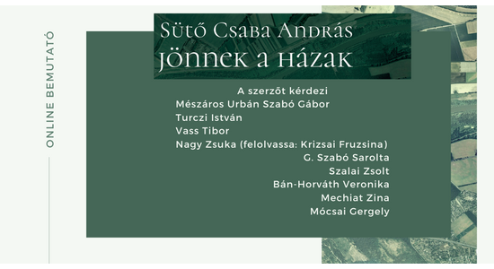 KÖNYVBEMUTATÓ | JÖNNEK A HÁZAK