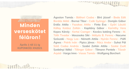 KÖLTÉSZET NAPI AKCIÓ